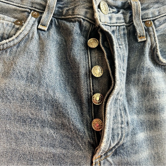 Agolde High Rise Straight Crop Jeans Size 26 - Picture 8 of 8